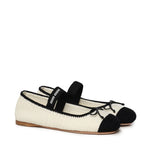 Ballerine in pelle 5F138E 2CQ2F0A72 MIU MIU 