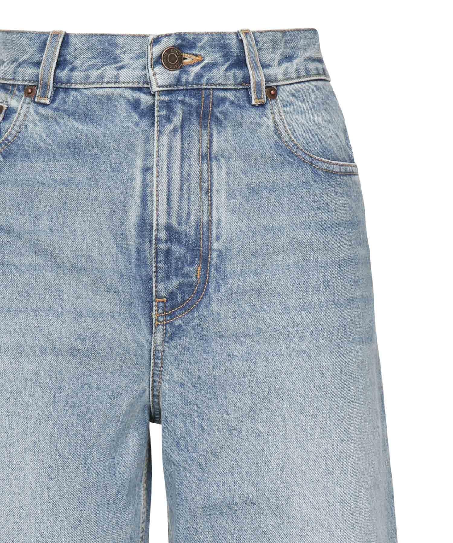 Jeans cropped in denim CHC25UDP33253 44N CHLOÉ 