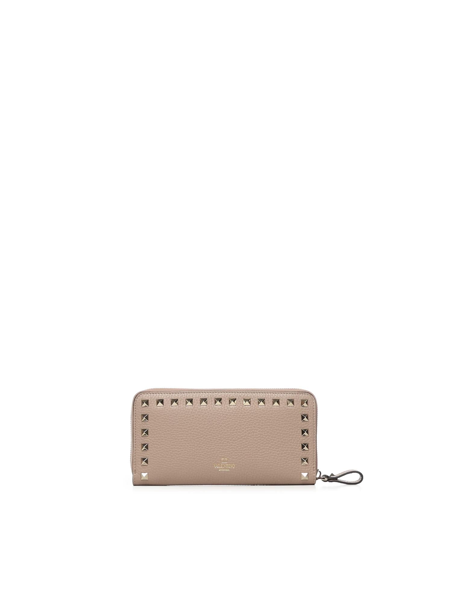 Portafoglio con zip Rockstud 7W2P0645 VSHP45 VALENTINO GARAVANI 