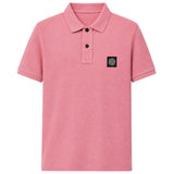 Polo in cotone con logo L1S152200008 S0017V008G STONE ISLAND 
