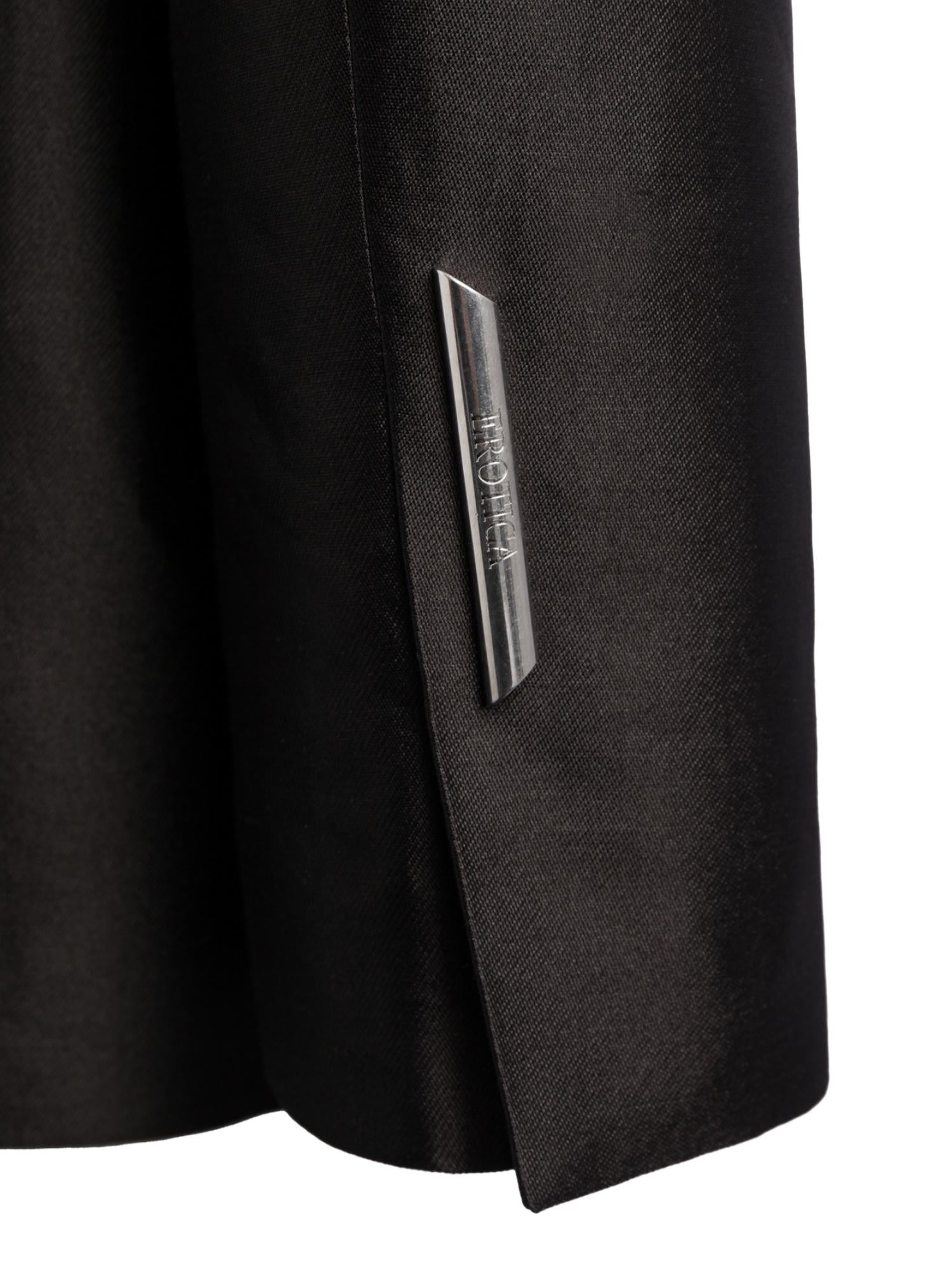 Blazer doppiopetto in shantung DJ850 SF0109D999 DONDUP 