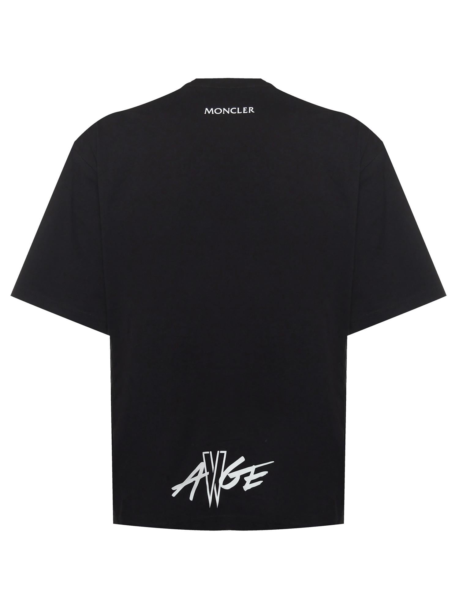 T-shirt Moncler x A$AP Rocky in cotone K24048C00002 89AYW999 MONCLER GENIUS 
