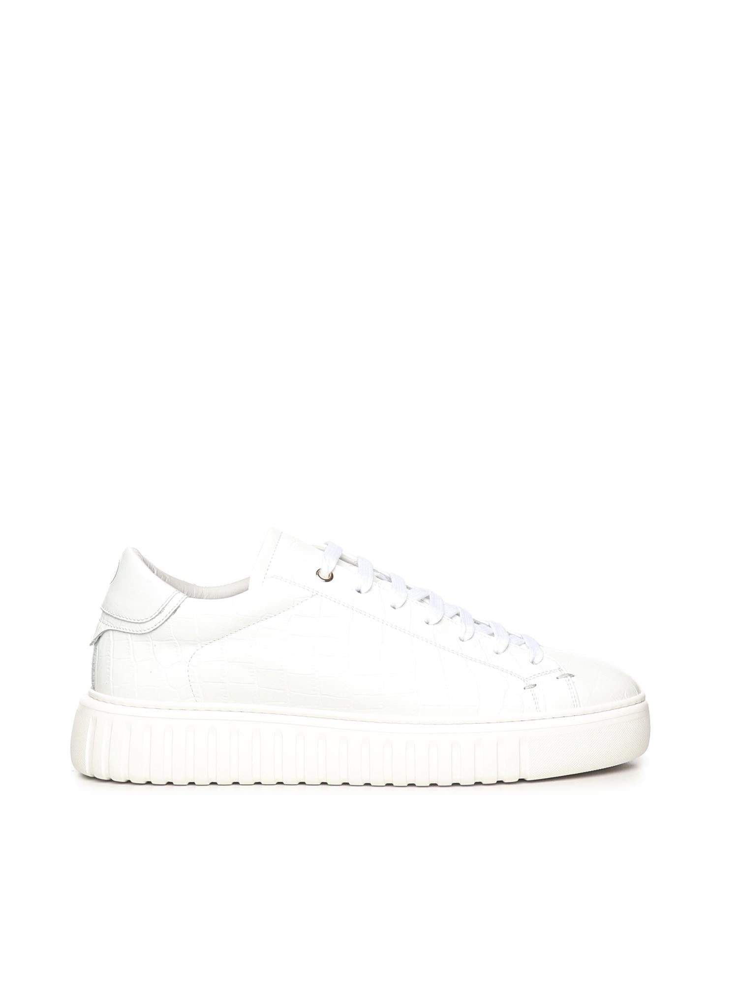 Sneakers Mars Crock in pelle MARS CROCKWHITE GIULIANO GALIANO 