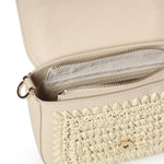 Borsa a tracolla con logo 73BS9M304 ALISYAOFF WHITE V° 73 