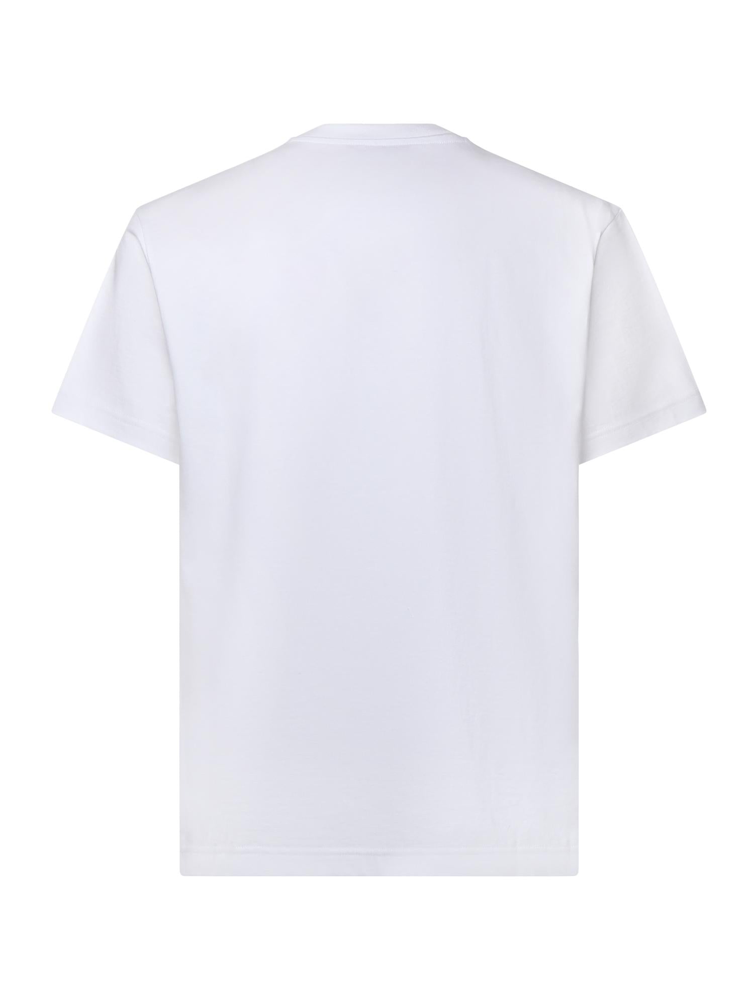 T-shirt in cotone con ricamo logo 796395 XJHKE9692 GUCCI 