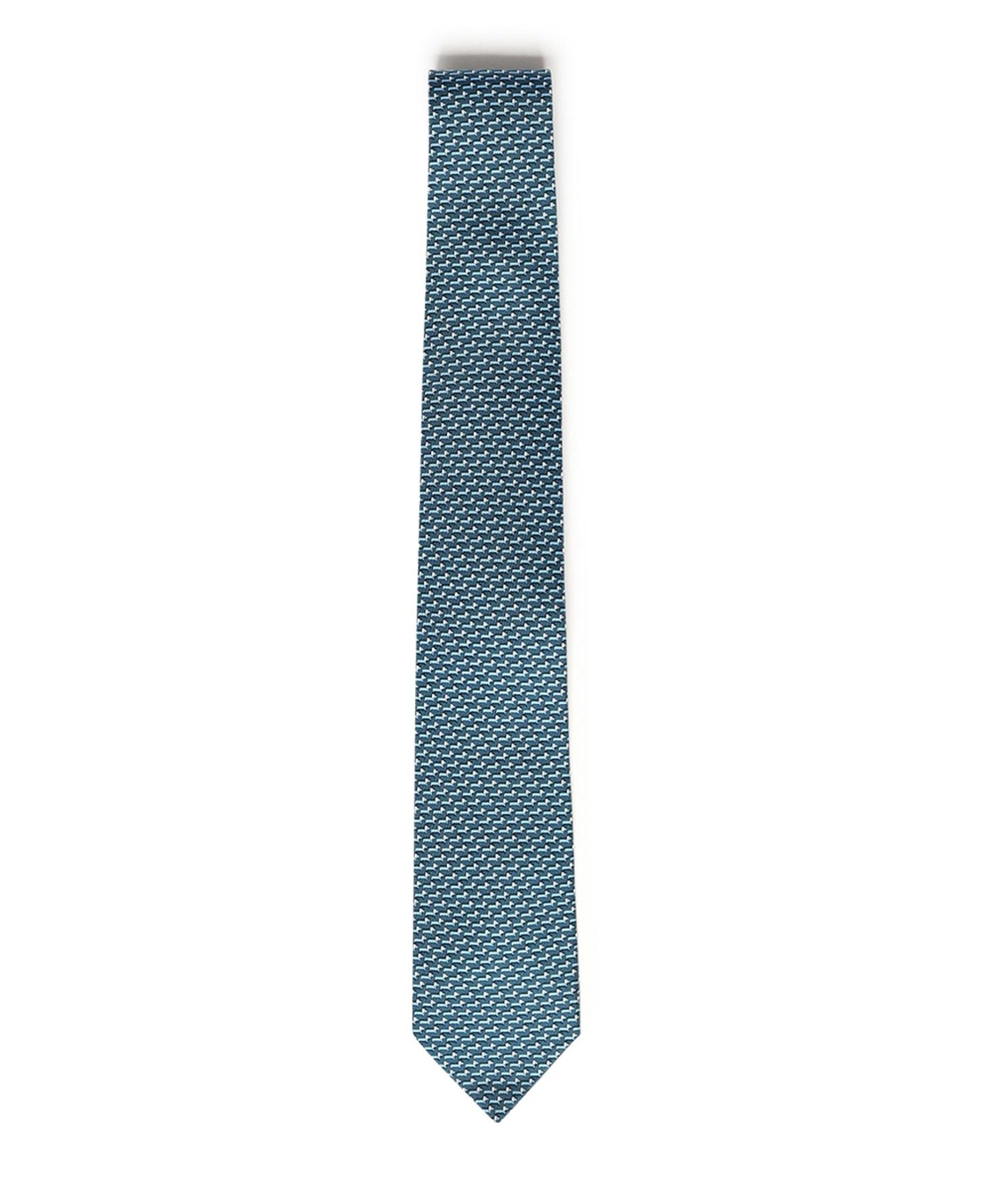 Cravatta in seta con stampa 351311 788890007 FERRAGAMO 