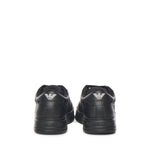 Sneaker in pelle con banda a contrasto EM003701 AF18017MC005 EMPORIO ARMANI 
