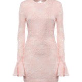 Mini abito con volant in rete 115227 1809 ROTATE 