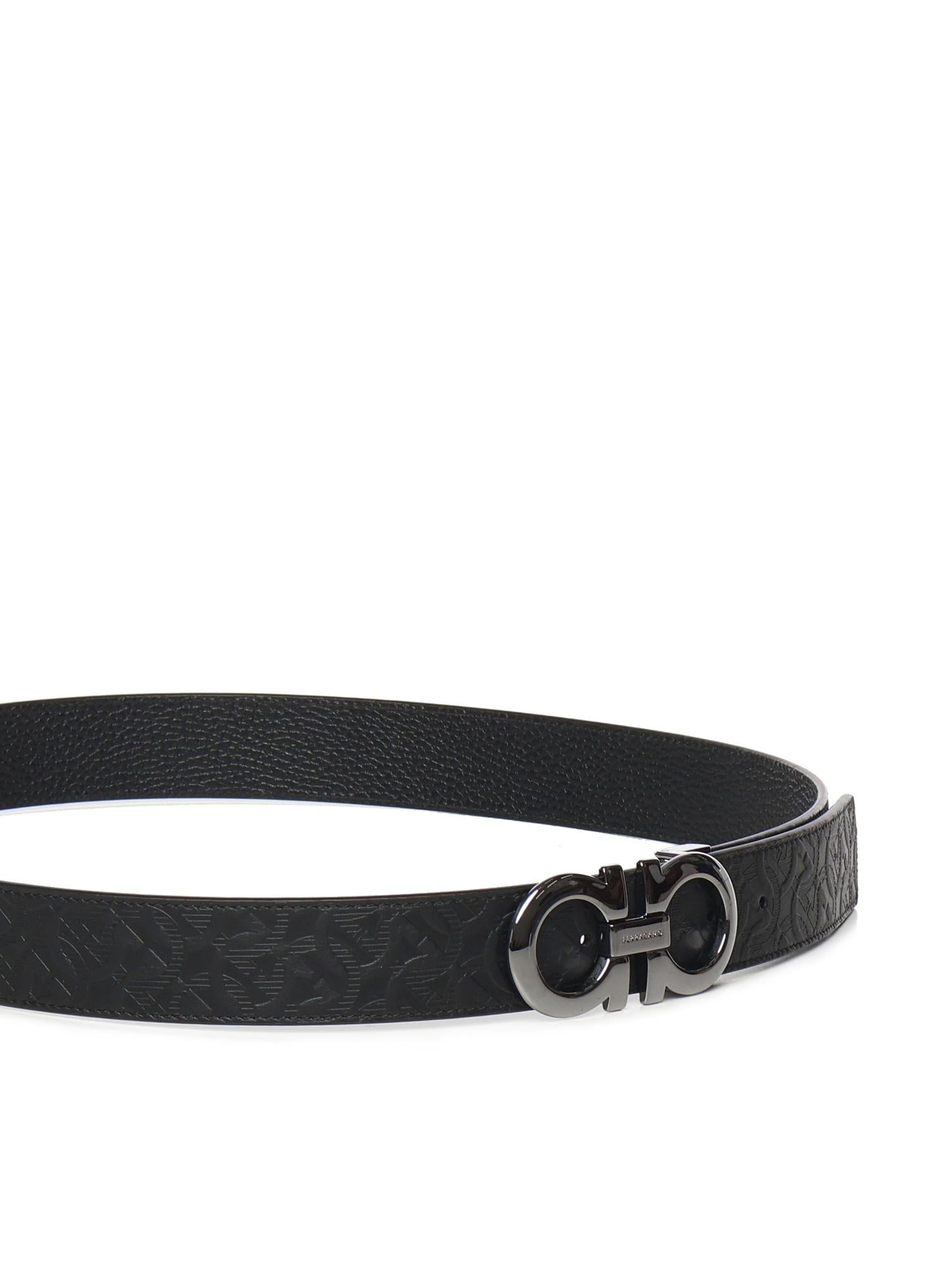 Cintura Gancini in pelle 675542 756372158 FERRAGAMO 