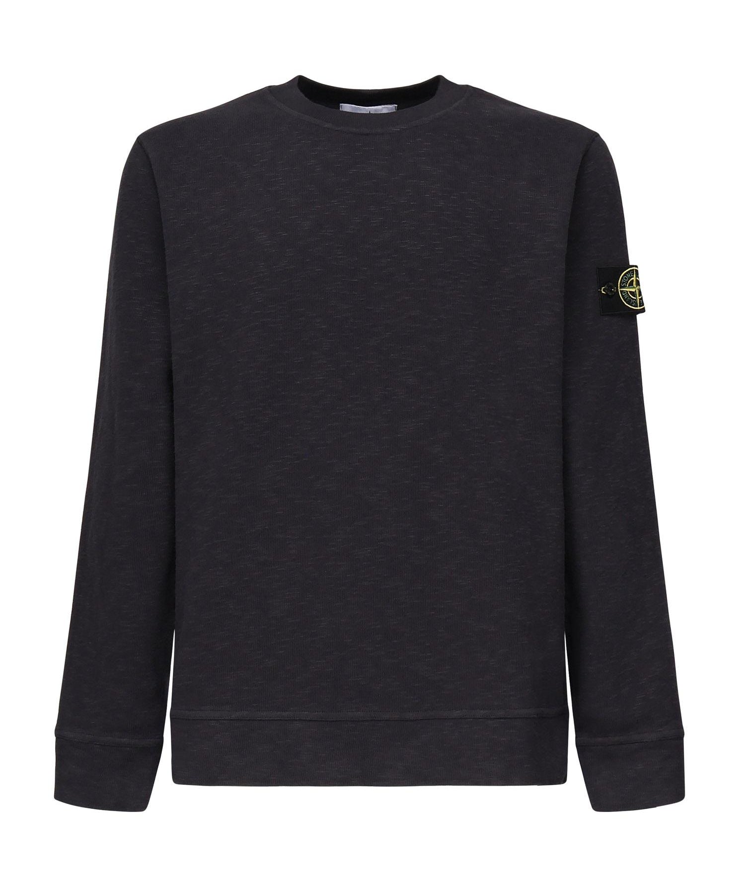Felpa con logo in jersey di cotone K2S156100053 S0238V0026 STONE ISLAND 