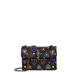 Borsa a tracolla mini Kensington Heart 5374105609 BLACK KURT GEIGER 
