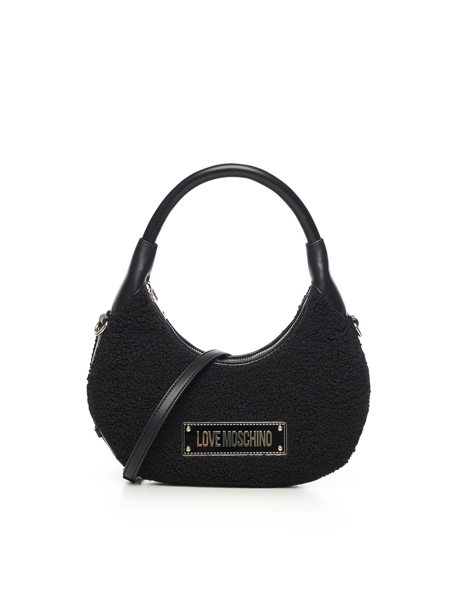 Borsa a mano con logo JC4376PP0NKS1 00A LOVE MOSCHINO 