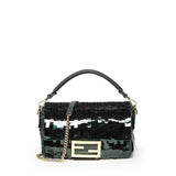 Borsa Baguette® Mini con paillettes 8BS017 AMP0F1TV5 FENDI 