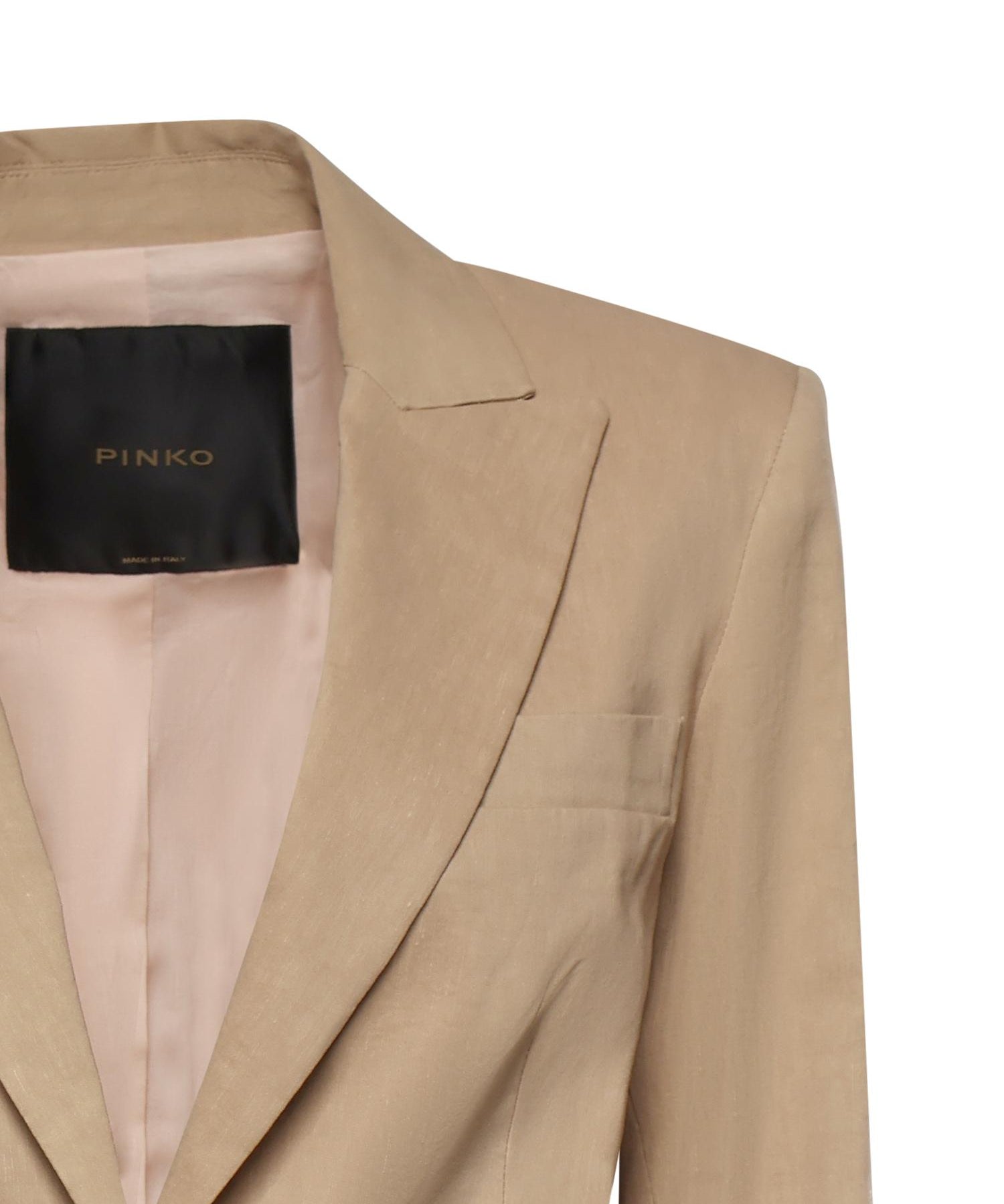 Giacca in misto lino 106597 A34ID41 PINKO 