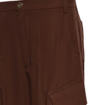 Pantaloni fluidi in cotone 106278 A2ERL78 PINKO 