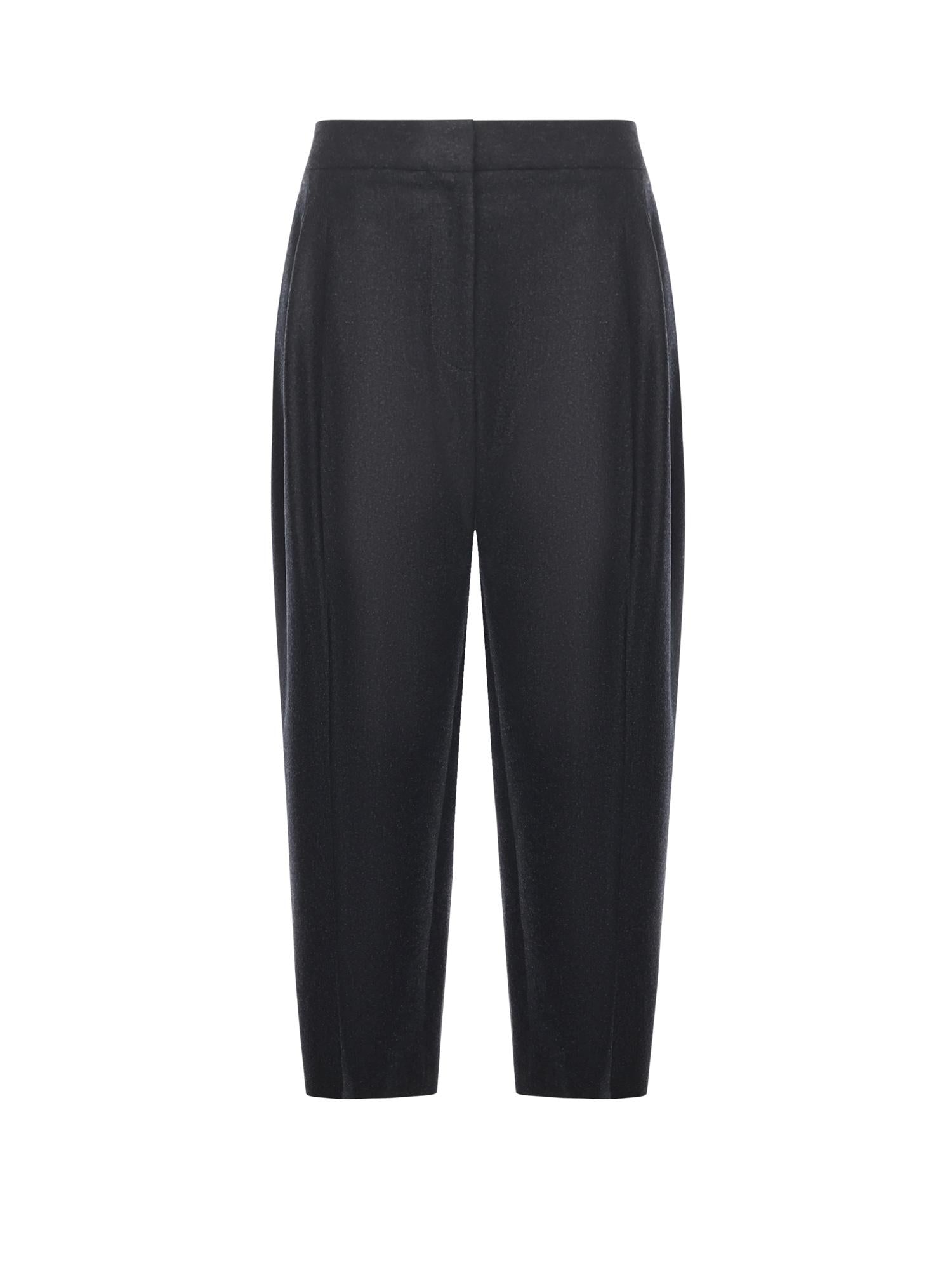 Pantaloni sartoriali in flanella di lana merino AA9P1254W011B 840 ALAIA 