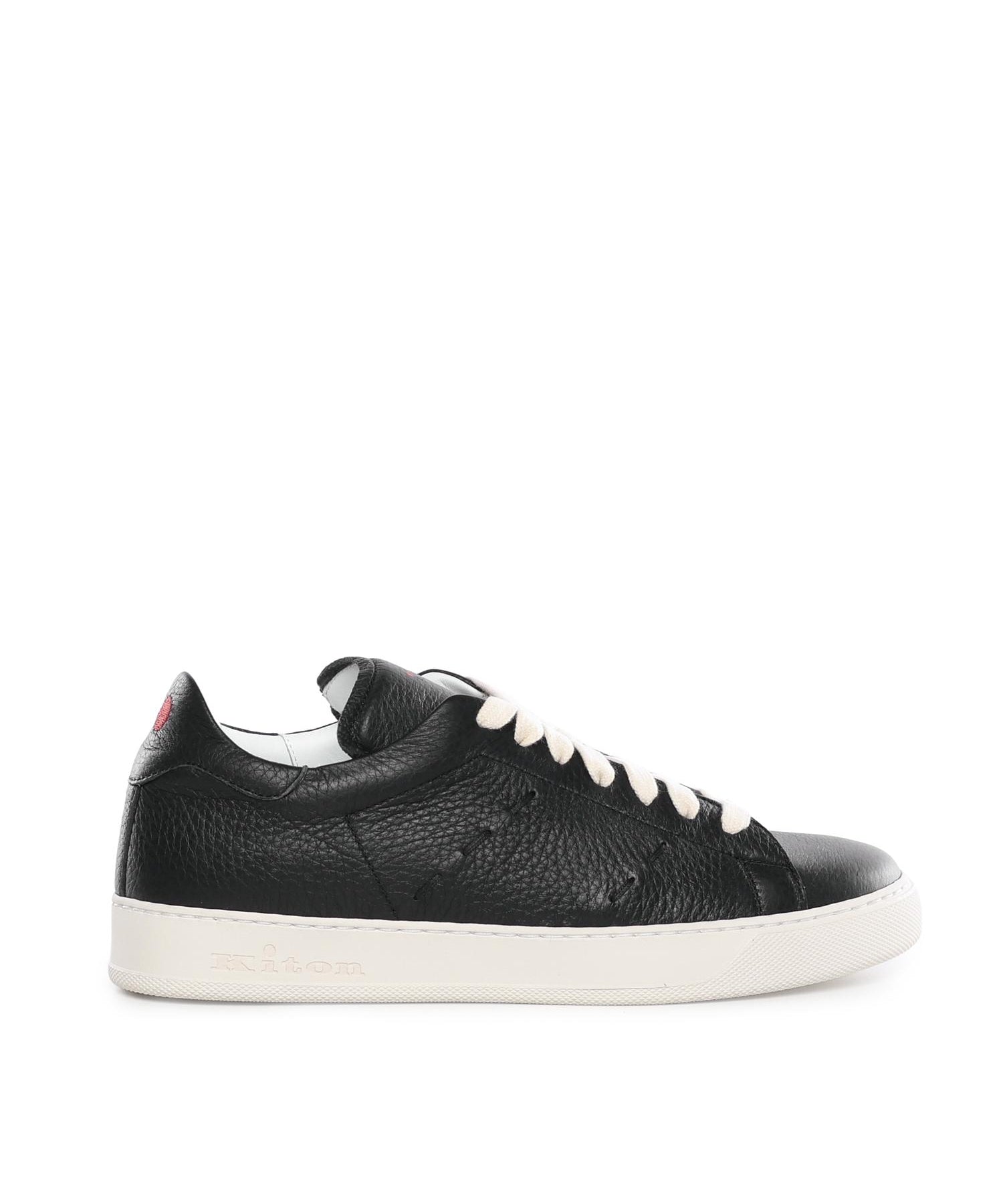 Sneaker in pelle USSA421N014302 006 KITON 