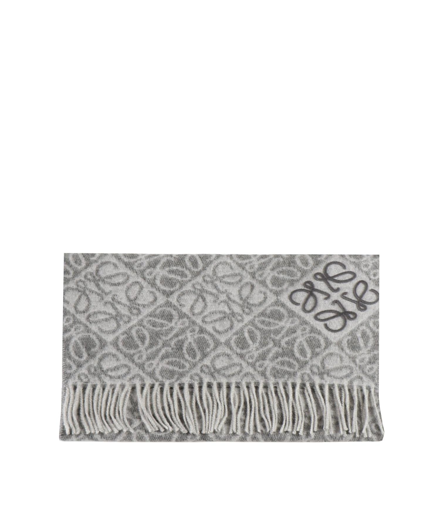 Sciarpa anagram in lana e cashmere F811SS1X01 1120 LOEWE 