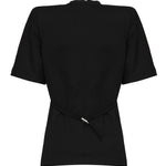 T-shirt con spalle imbottite 105217 A2M2Z99 PINKO 