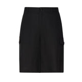 Bermuda cargo in lino con placca GV5TAT GH253N0000 DOLCE & GABBANA 