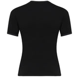 T-shirt con logo 125JTS017JS0203 B175 COURREGES 