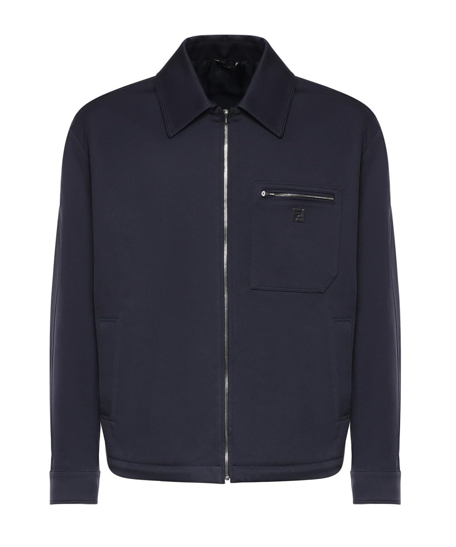 Blouson in gabardine con logo FW1393 AUVIF0PTH FENDI 