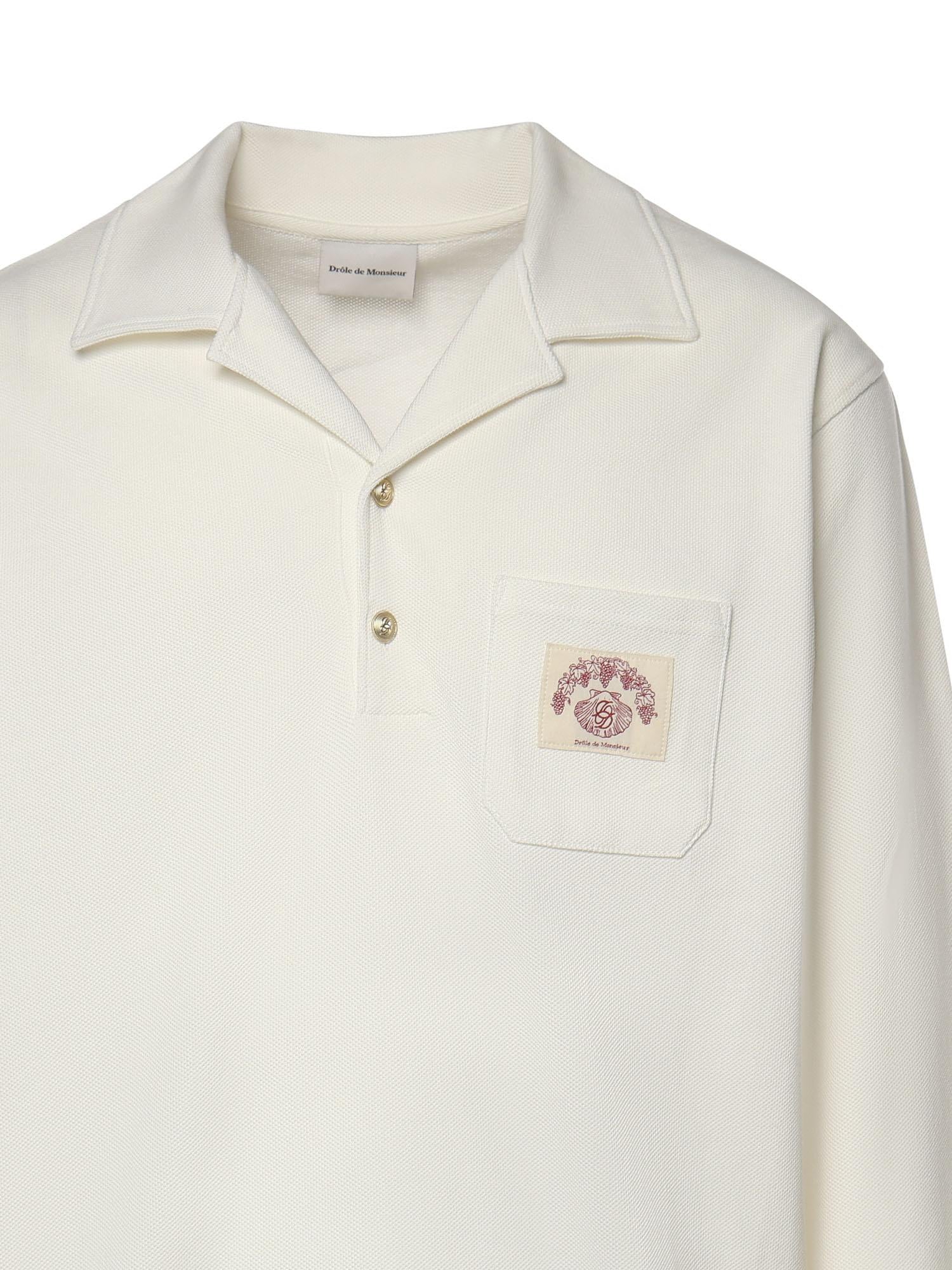 Polo in cotone KPL166CO264 OW Drôle de Monsieur 