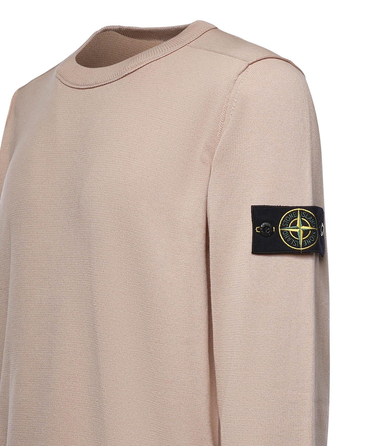 Maglione in cotone con logo L1S155100053 S00B2V008E STONE ISLAND 
