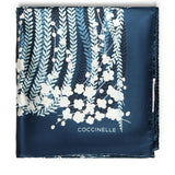 Foulard in seta con stampa E7UYH380101 M16 COCCINELLE 