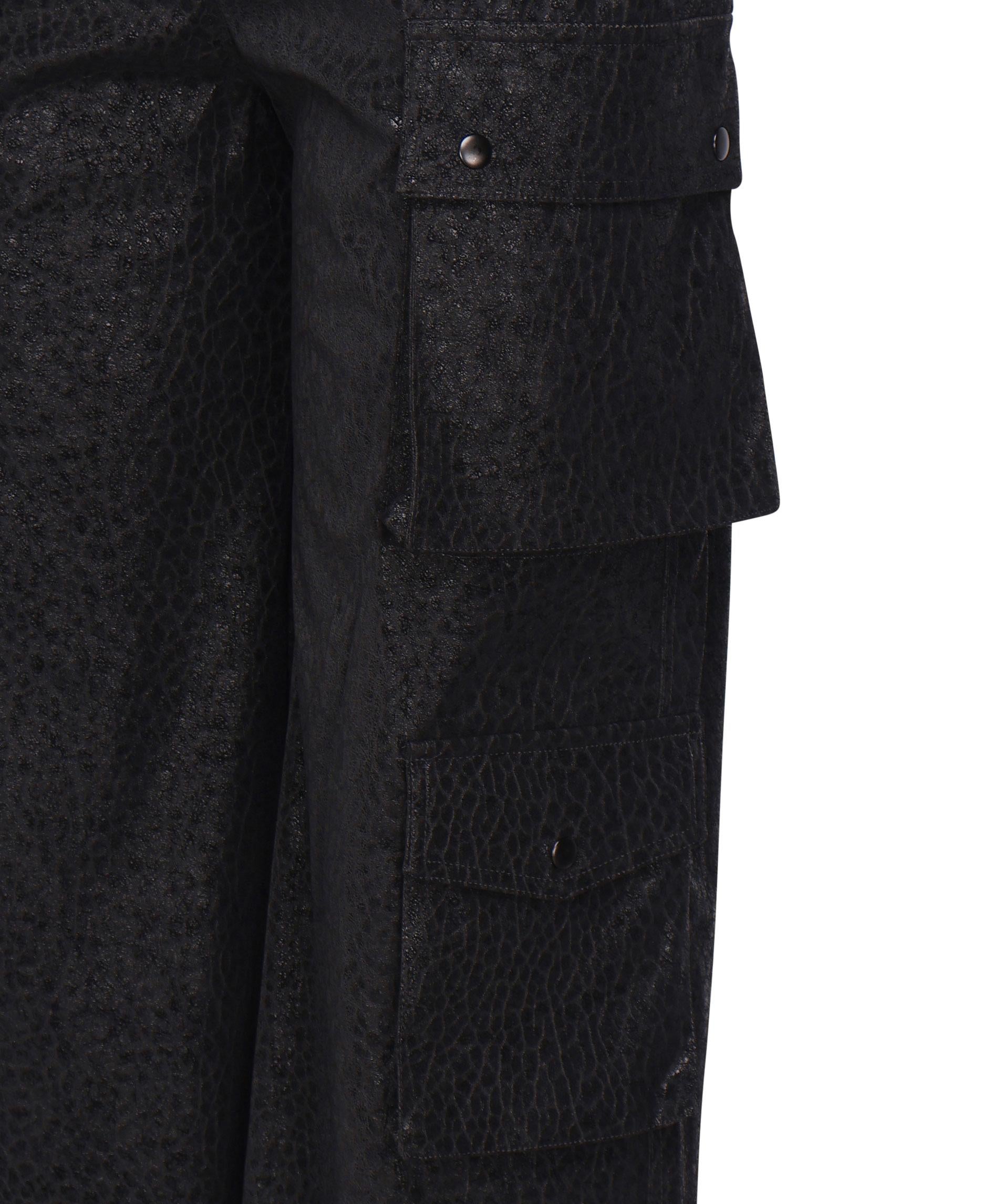 Pantaloni Batik AUW4CARGOP BLACK ALBERTO AUDENINO 