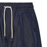 Short Casablanca in lyocell 026SH088DE BLU SCURO WOC 