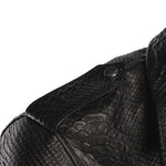 Giubbotto Push in pelle PUSH IT PYTHONNERO GIULIANO GALIANO 