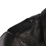 Giubbotto Push in pelle PUSH IT PYTHONNERO GIULIANO GALIANO 