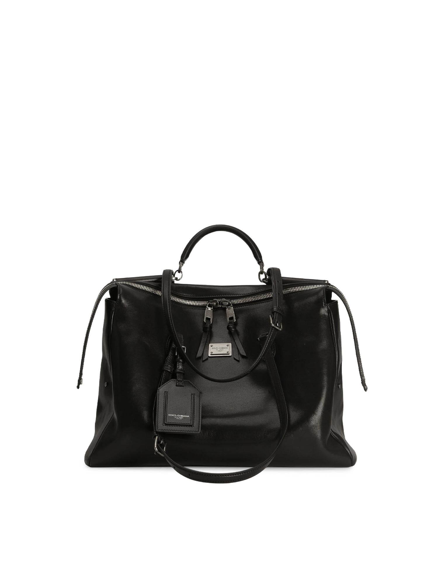 Borsa Vittoria in pelle di vitello<BR/> BM7825 AH85080999 DOLCE & GABBANA 
