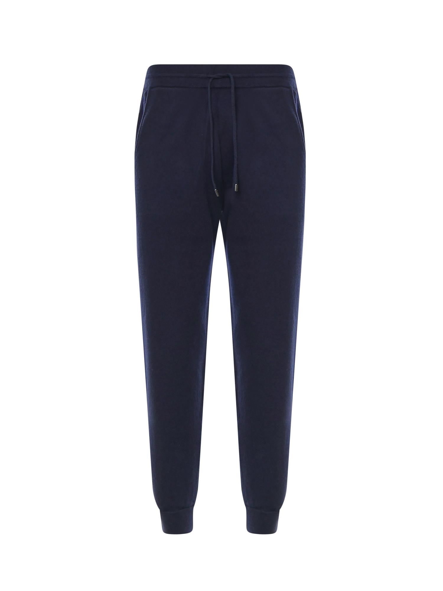Pantalone jogger in lana TRAF003 00063I MC2 SAINT BARTH 