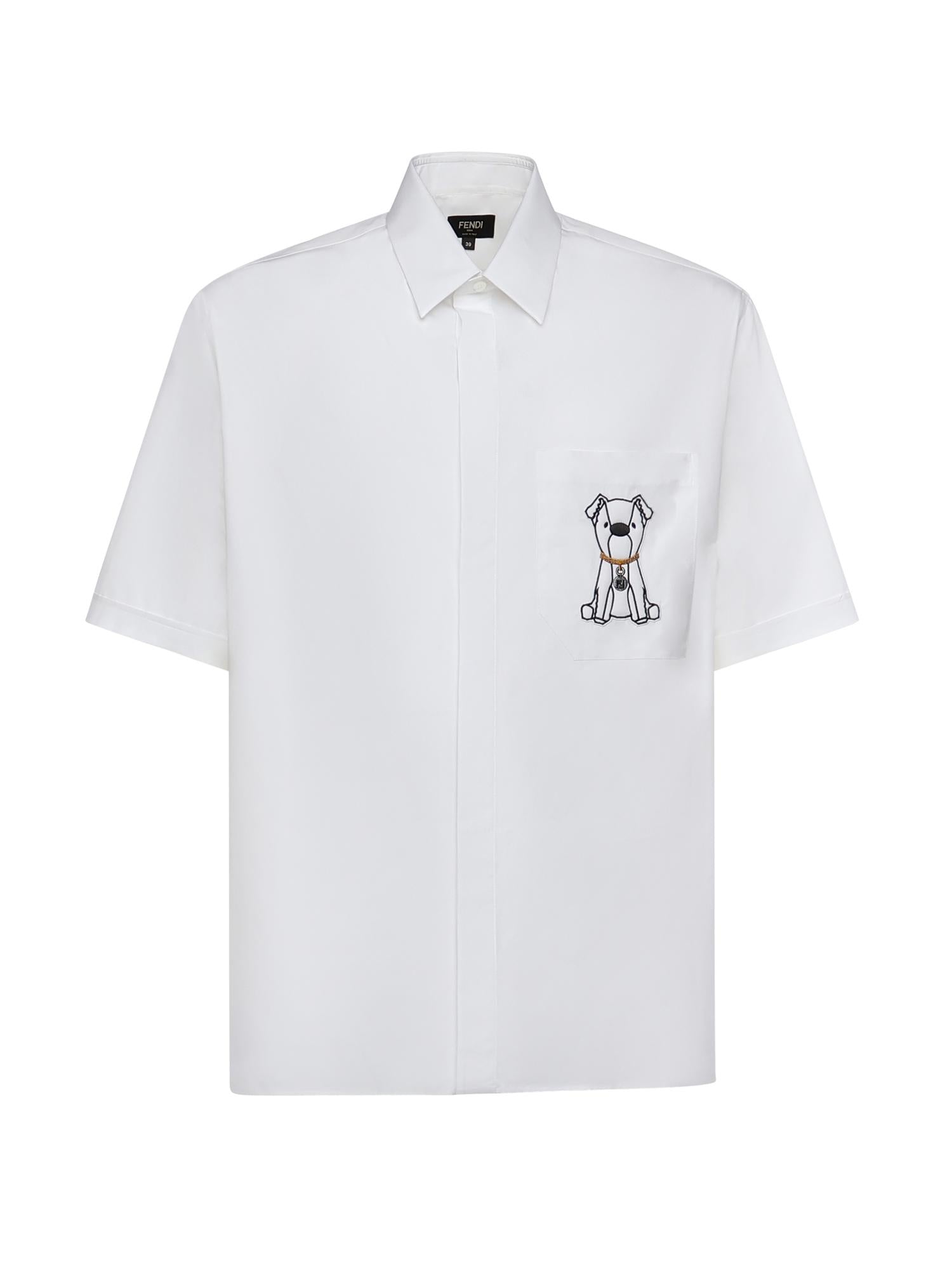 Camicia in cotone FS1340 AVZ9F0QA0 FENDI 