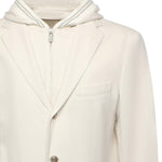 Giacca monopetto in fresco cotone K70GIAK01TES0K011 02 ELEVENTY 