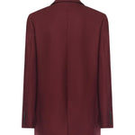 Blazer in misto lana DG6174 ROUGE NOIRE OTTOD'AME 