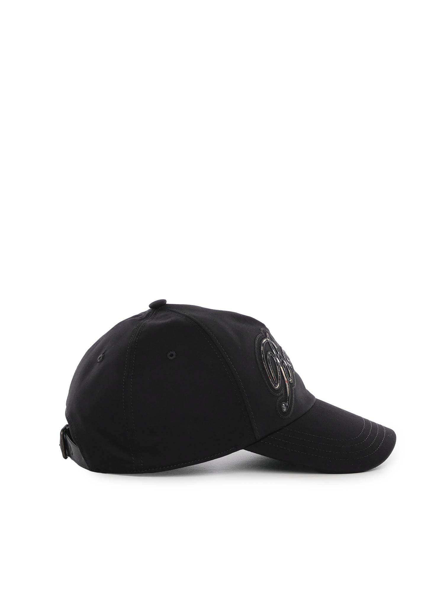 Cappello da baseball in gabardine con logo 8121415 A1189 BURBERRY 