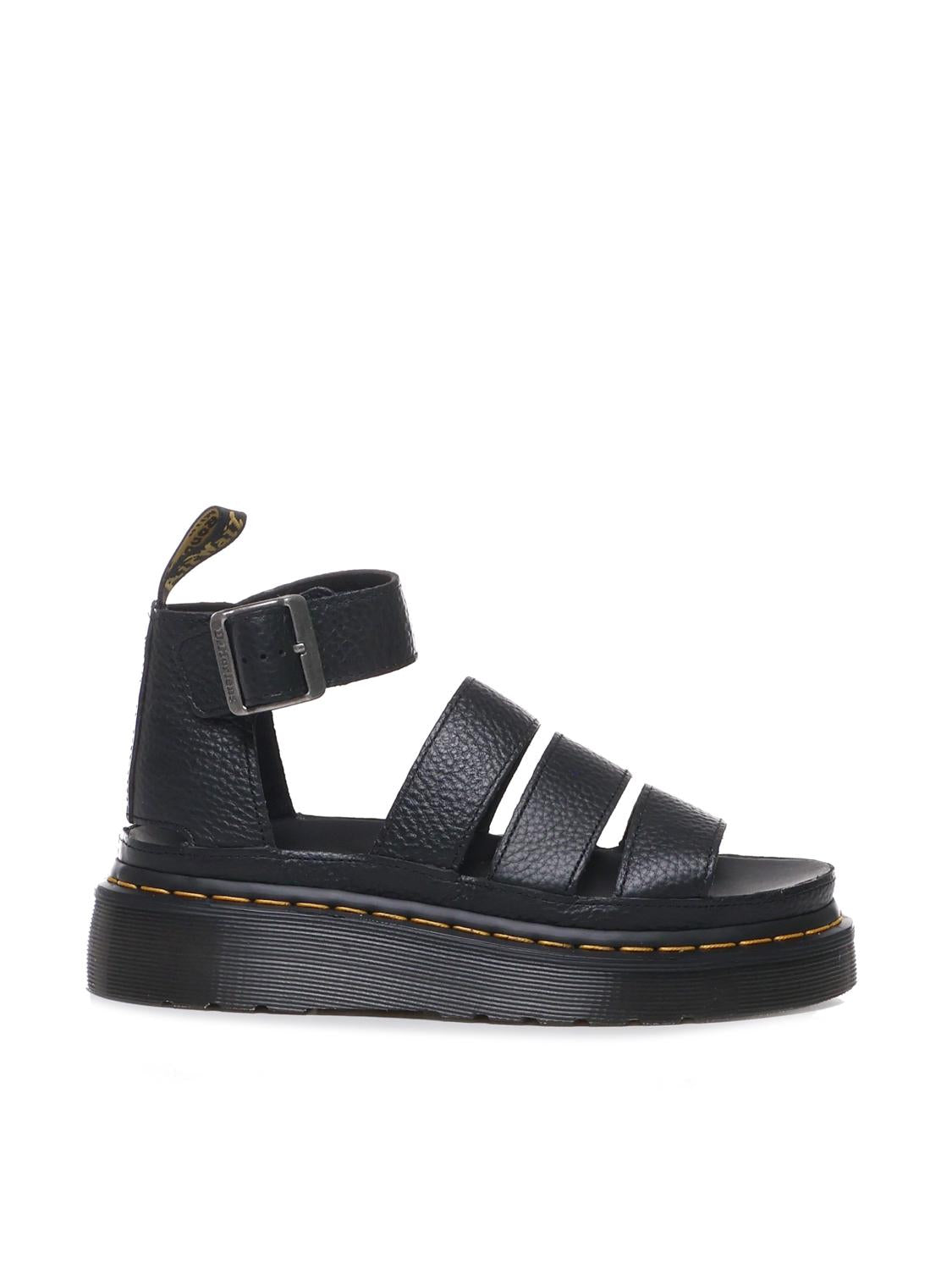 Sandali Platform di pelle Clarissa II Quad 24476001  DR. MARTENS 