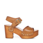 Zoccoli con zeppa Jeannette CHC25A12ILT 27T CHLOÉ 