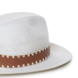 Cappello in abaca M77CPLM12TES0M118 01 ELEVENTY 