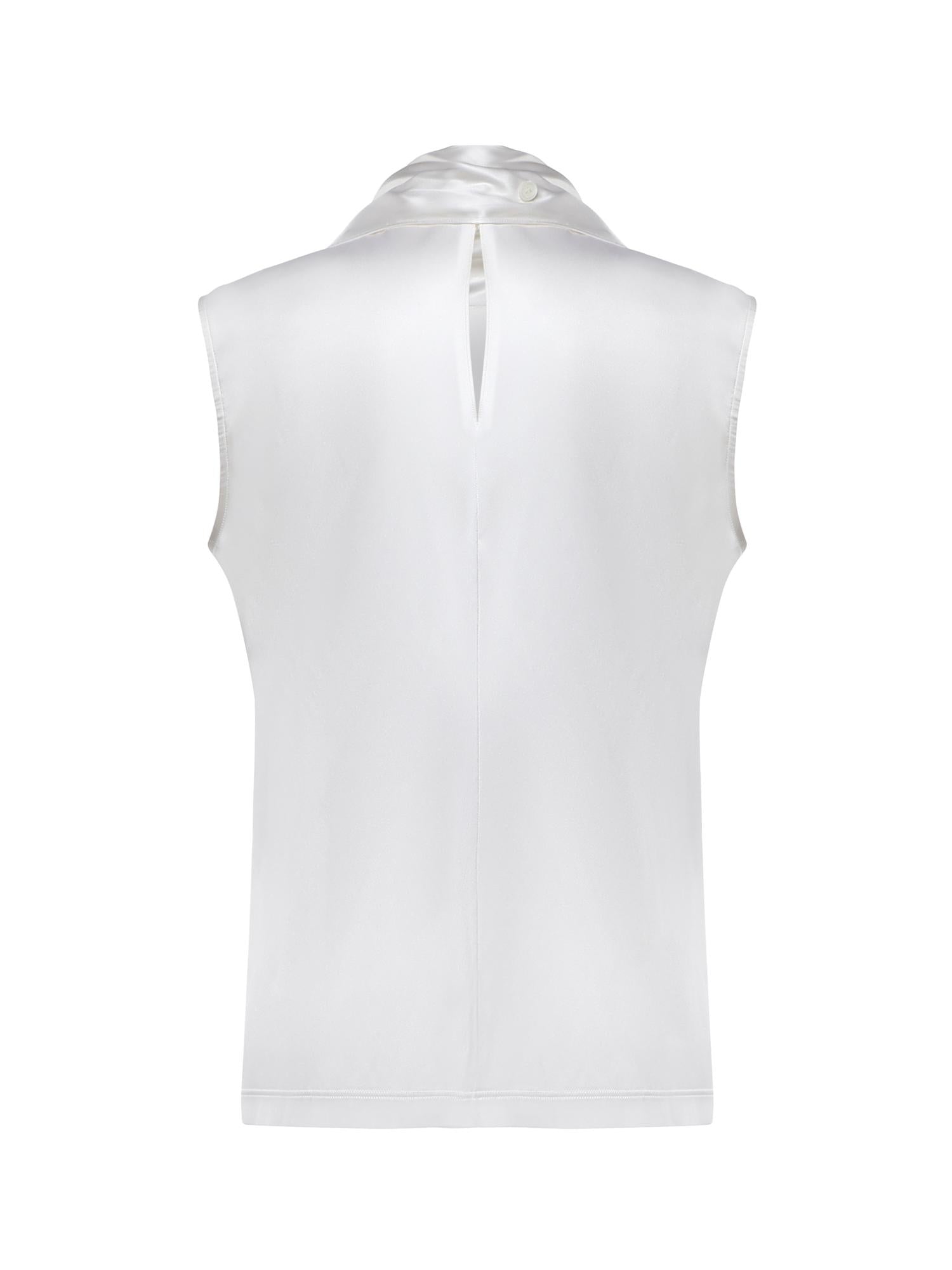 Top in satin di seta 871259 V6KR09000 BOTTEGA VENETA 