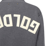 Cardigan in cotone con logo GWP00950 P00066260304 GOLDEN GOOSE 