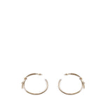 Orecchini a cerchio con nodo 760708 770522001 FERRAGAMO 