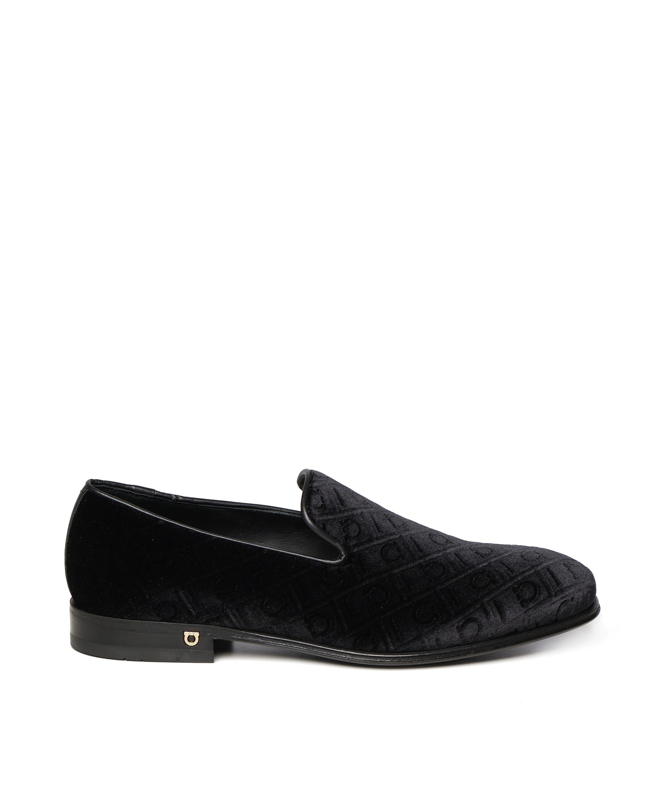 Mocassini in velluto 029609 778619001 FERRAGAMO 