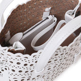 Borsa Mina 20 in pelle di vitello AA1S06720C0A44 010 ALAIA 