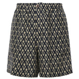 Bermuda in popeline di cotone con stampa Toute la V all over<BR/> 6V3RDE35 AK2QTD VALENTINO GARAVANI 