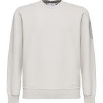 Felpa girocollo con ricamo Compass<BR/> K1S156100026 S0122V0061 STONE ISLAND 