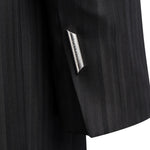 Miniabito robe-manteau in gessato lana e viscosa DA574 EFE166D999 DONDUP 